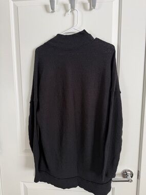Free People Long Black Sweater